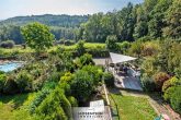 Exklusives und großzügiges Architektenhaus mit ELW und tollem Garten - Aussicht vom Balkon