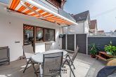 Reiheneckhaus mit kleinem Garten und Garage. Ideales Wohlfühlhaus für die junge Familie mit Kindern! - Terrasse